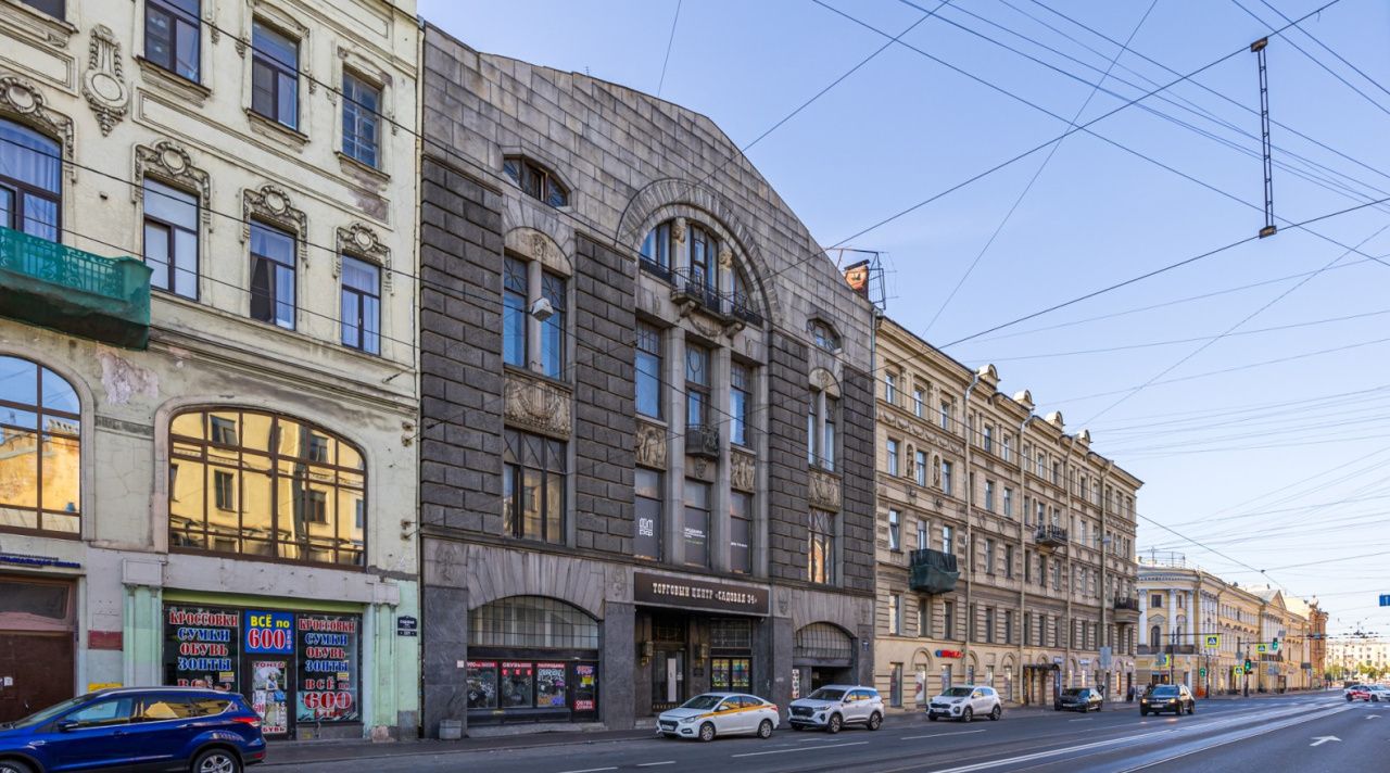фасад дома, здание по адресу г Санкт-Петербург, ул Садовая, д 34